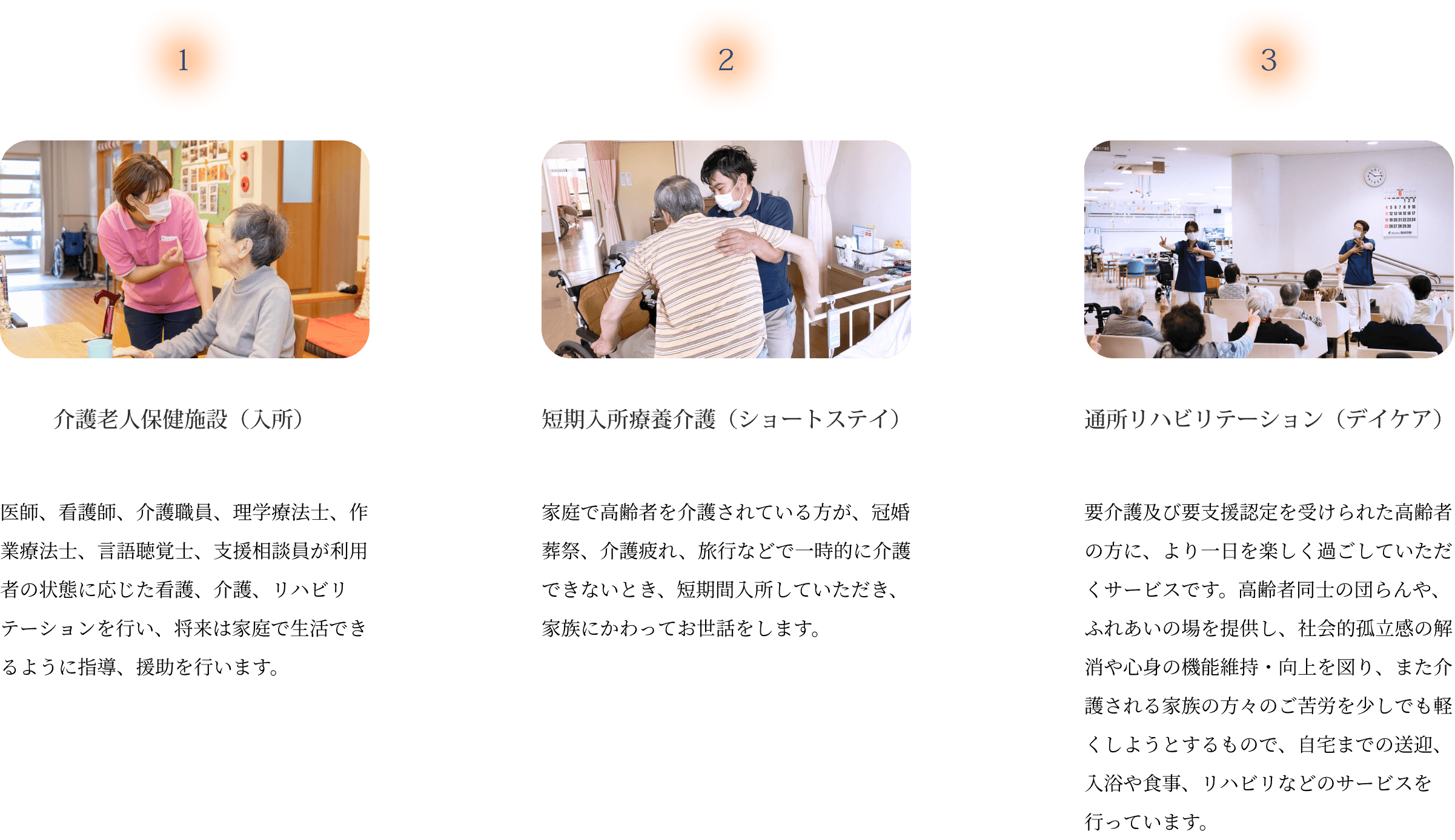 しょうぶ苑施設案内